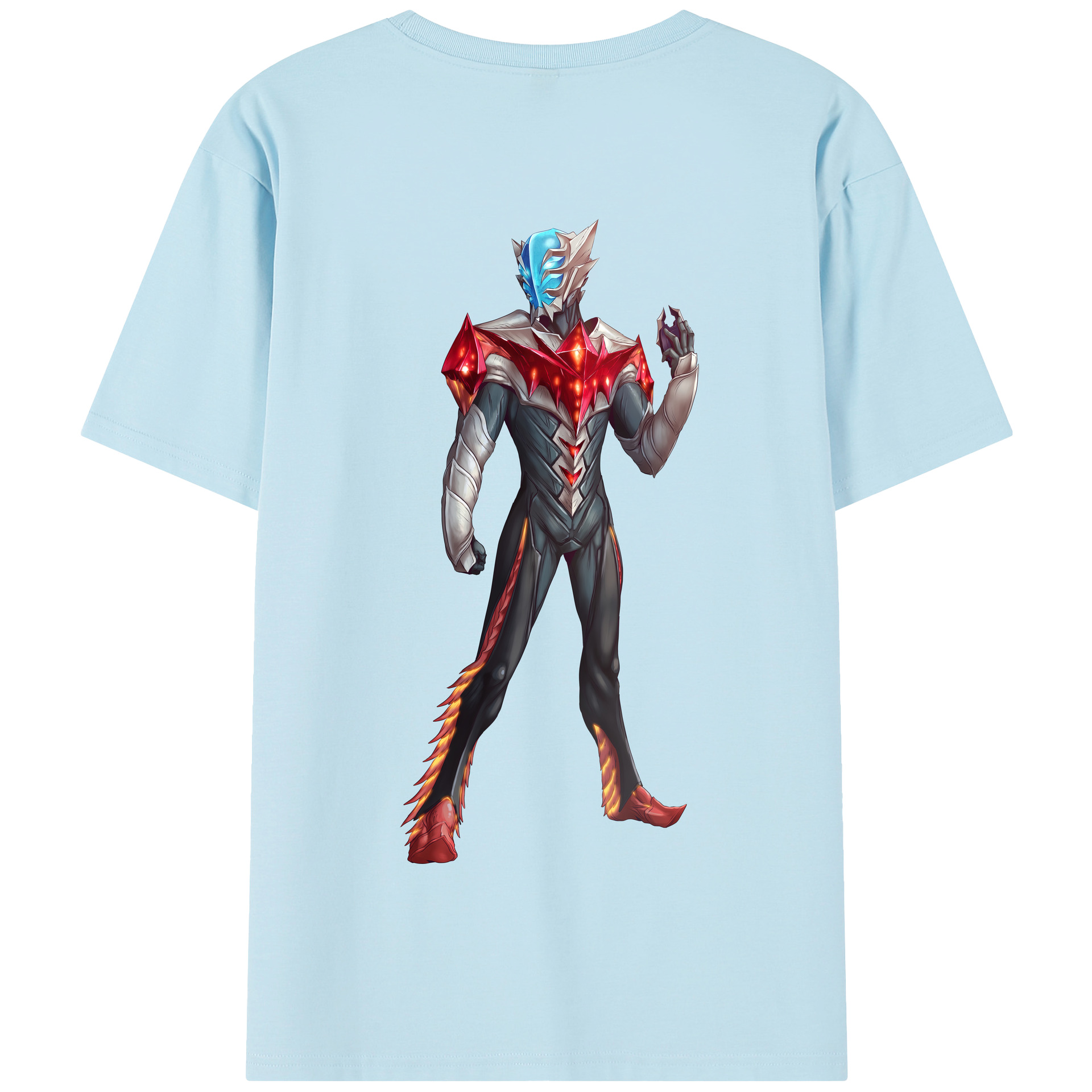 （画像用） ウルトラマン Ultraman 綿100％半袖Tシャツ（背面プリント）